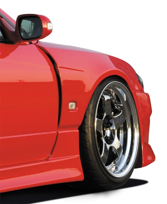 GP SPORTS Nissan Silvia (S15) Silvia Aero Fenders G-SONIC AERO FENDER
