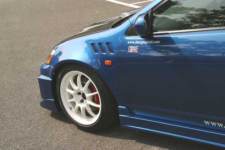 CHARGESPEED Honda Integra (DC5) Front Fenders (20mm Wider per Side) 3