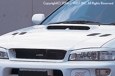 C-WEST Subaru Impreza WRX (GC8) Aero Bonnet (OEM Shape, Series D to G)