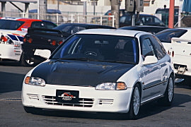 First Molding Honda Civic (EG6) Carbon Canards