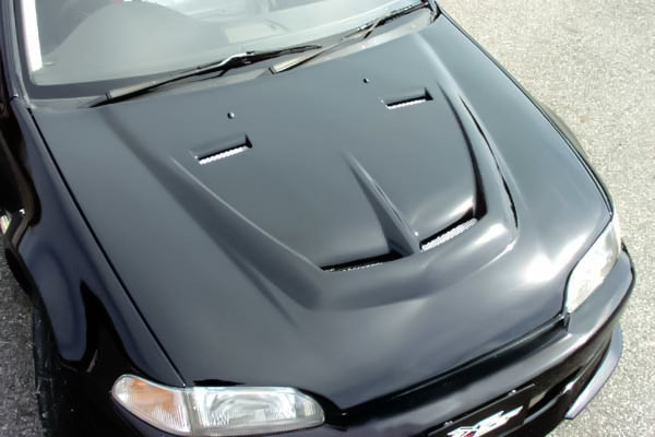 CHARGESPEED Honda Civic (EG) Bonnet (Carbon OEM Shape)