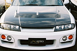 First Molding Nissan Skyline (ECR33) Aero Bonnet Aluminum Net
