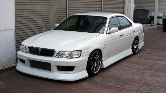 Car Modify Wonder Nissan Laurel (C35) SHADOW Side Steps (Medalist Kouki)