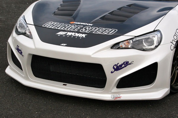 CHARGESPEED Subaru BRZ (ZC6) Series A to D Front Bumper TYPE-1 (FRP)