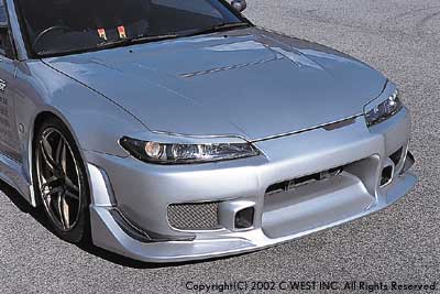 C-WEST Nissan Silvia S15 GT Front Bumper (GT Type)