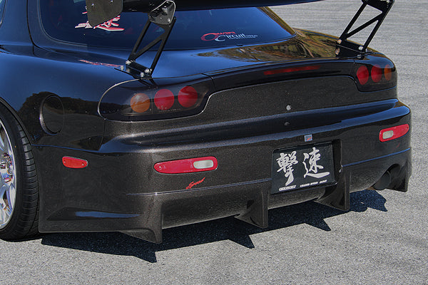 CHARGESPEED Mazda RX-7 (FD3S) Rear Bumper (for our wide fenders) 2