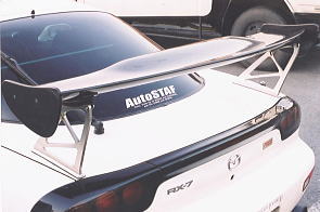 First Molding 3D High Mount Rear Wing Set