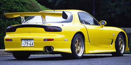 D.speed Mazda RX-7 (FD3S) Hell Cat Rear Spoiler
