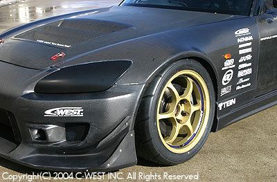 C-WEST Honda S2000 (AP1 / AP2) Front Fenders (Left Side) (FRP)