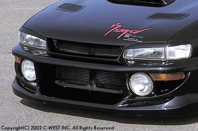 C-WEST Subaru Impreza WRX (GC8) Front Grille (Series A to C)