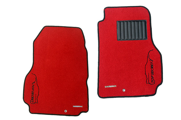 Top Secret Original Floor Mats RED (Precious F Spec)