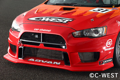 C-WEST Mitsubishi Lancer Evolution X (CZ4A) N1 Front Bumper (PFRP)