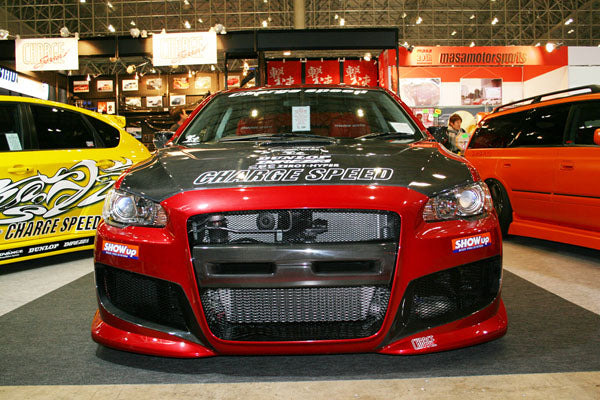 CHARGESPEED Mitsubishi Lancer Evolution X (CZ4A) Front Bumper CS Side Duct (Carbon) 2