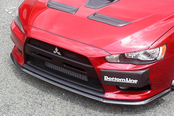 CHARGESPEED Mitsubishi Lancer Evolution X (CZ4A) Front Bottom Line TYPE-1 (Carbon)