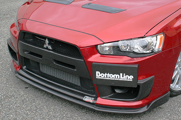 CHARGESPEED Mitsubishi Lancer Evolution X (CZ4A) Front Bottom Line TYPE-2 (Carbon)