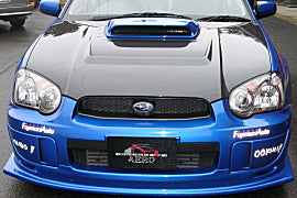 First Molding Subaru Impreza WRX (GDB) Air Scoop with Aluminum Net