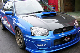 First Molding Subaru Impreza WRX (GDB) Air Scoop with Aluminum Net