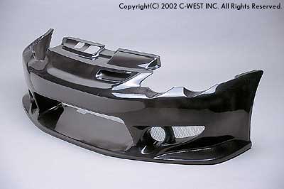C-WEST Honda Integra (DC5) Front Bumper (Gymkhana SPL, Zenki)