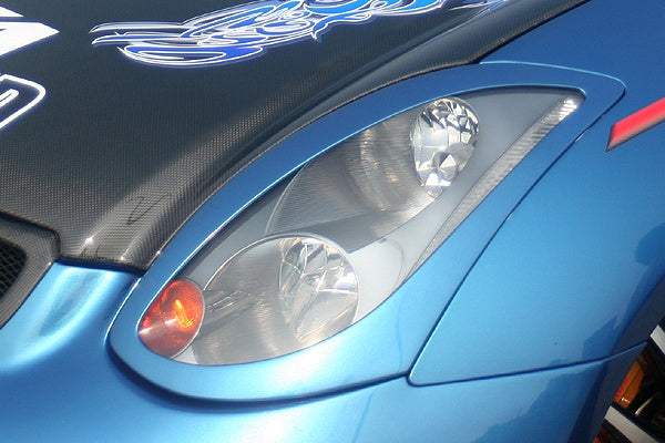 CHARGESPEED Nissan Skyline Coupe (CPV35) Headlight Covers (FRP)