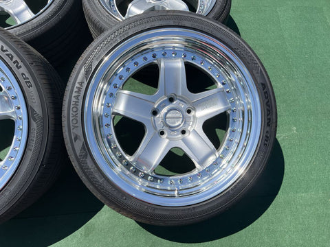 WEDS Chevlon Racing S3 - 5x114.3 18x8 +32