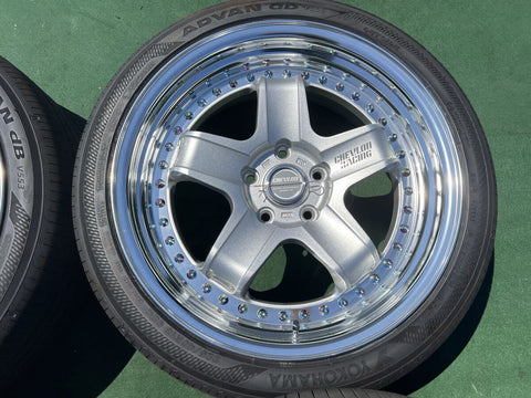 WEDS Chevlon Racing S3 - 5x114.3 18x8 +32