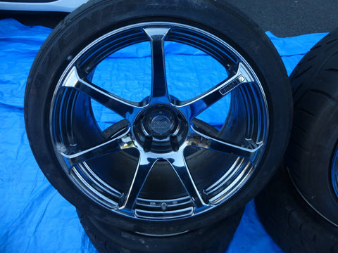 Yokohama AVS T7 - 5x114.3 18x10 +15 (Pair)