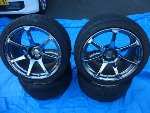 Yokohama AVS T7 - 5x114.3 18x10 +15 (Pair)