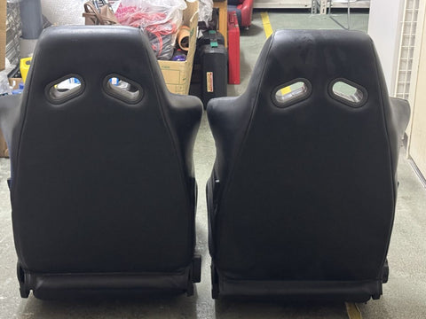 Mazdaspeed Mu-Len Leather Sport Seats (Black)