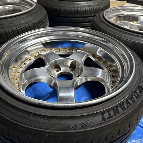 WORK Meister S1 3P 18" F: 10.5J +10 / R: 12J +18 (5x114.3)