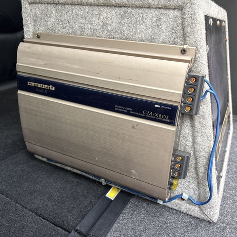Carrozzeria HYPER Subwoofer & GM-X802 Amp Set
