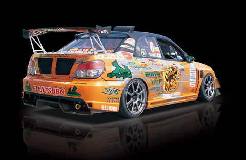 M Sports Subaru Impreza WRX (GDB Kouki, F and G) Sports Version Rear Diffuser