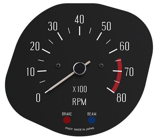 PIVOT Vintage GAUGE Tachometer (Hakosuka, Kenmeri, Fairlady Z)