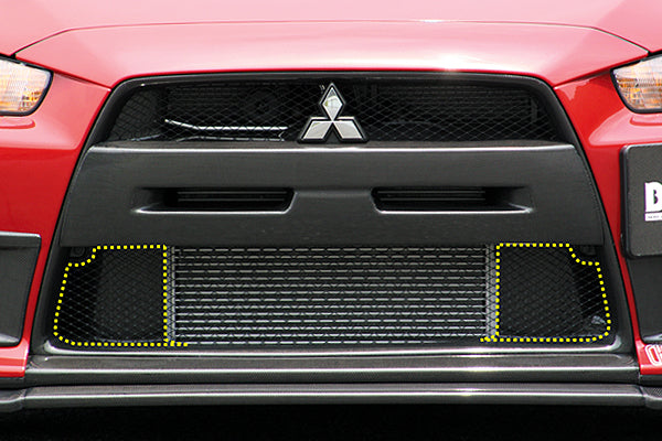 CHARGESPEED Mitsubishi Lancer Evolution X (CZ4A) Lower Inner Section Plate (Carbon) 3