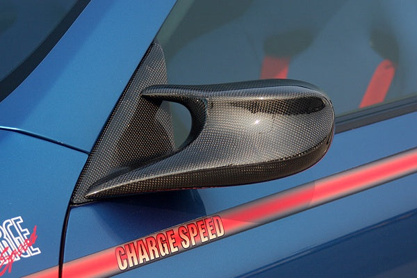CHARGESPEED Nissan Skyline Coupe (CPV35) Aero Mirrors (Carbon) 3
