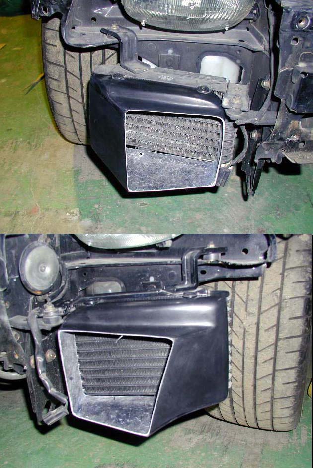 RE Amemiya FD3S Oil Cooler Duct