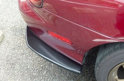 Jet Stream Mazda Roadster (NB1 / NB2) Rear Side Fin Clubman R (FRP, Black Gel Coat)