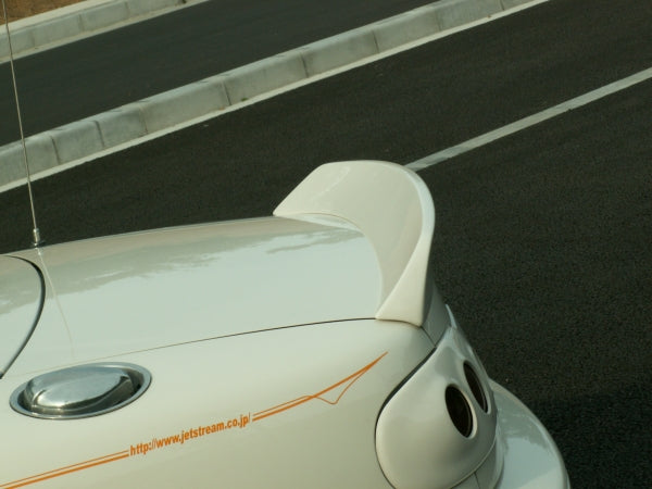 Jet Stream Mazda Roadster (NA6 / NA8) Duck Tail Spoiler T-1 (FRP, Black Gel Coat)