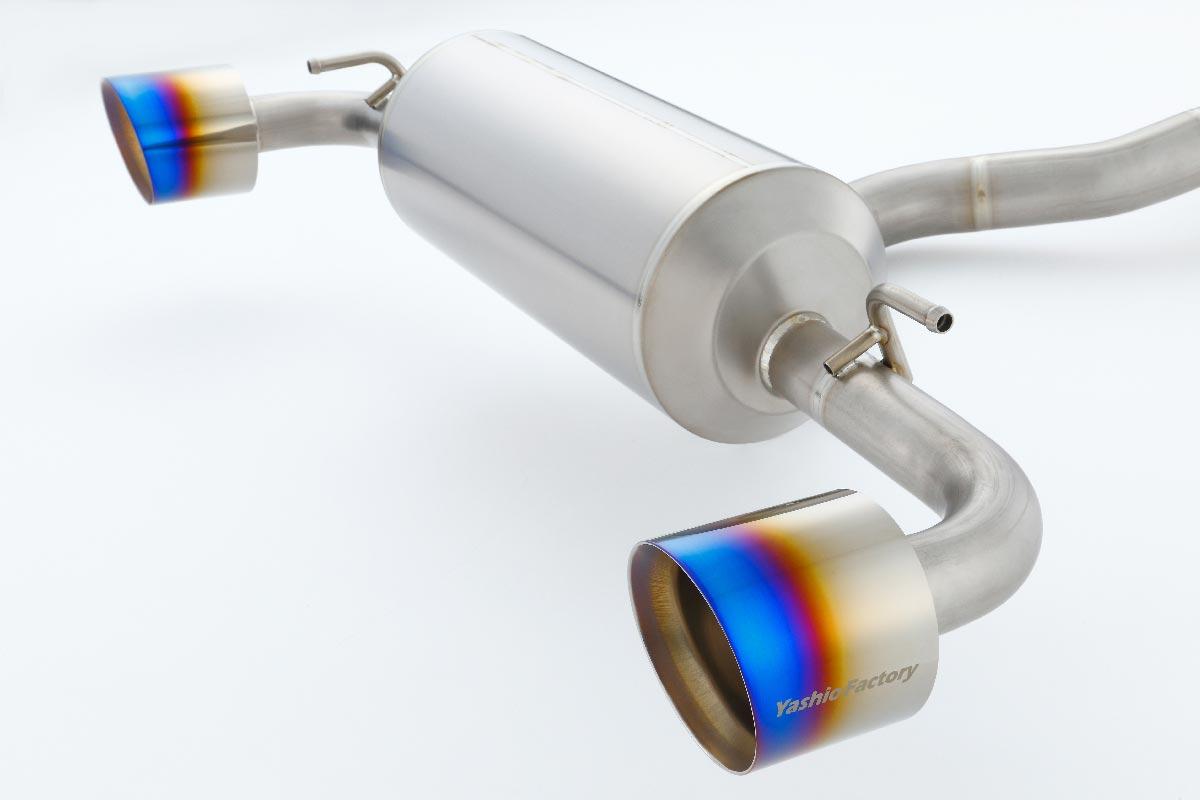 Yashio Factory Toyota GR Yaris Super Silent Titanium Muffler