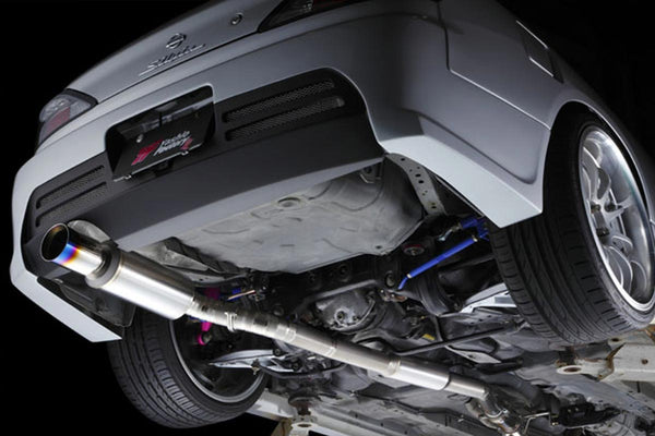 Yashio Factory Nissan Silvia S13 / 180SX Super Silent Titanium Muffler