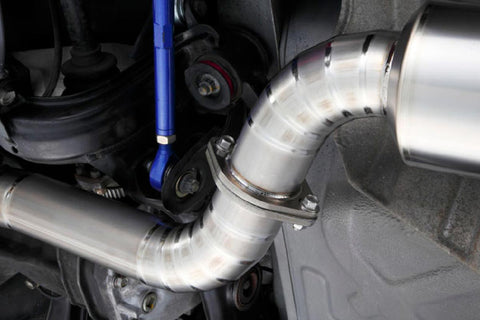Yashio Factory Nissan Silvia S14 / S15 Super Silent Titanium Muffler