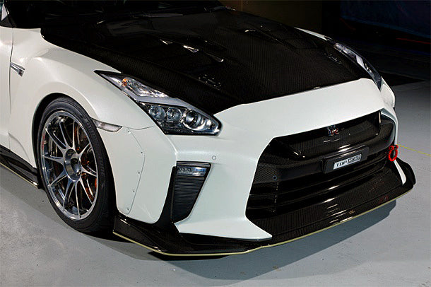 Top Secret R35 M17 Front Wide Fenders TYPE 3