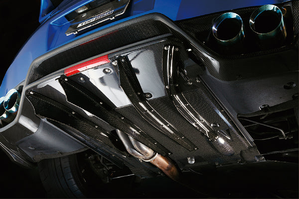 Top Secret R35 Rear Under Fins