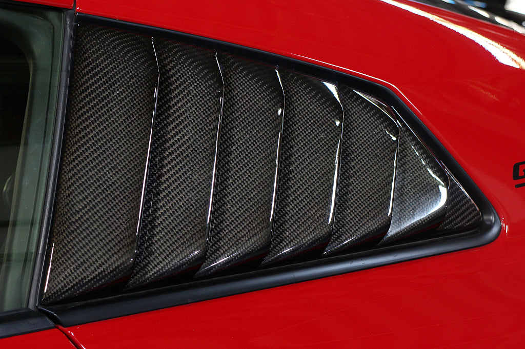 Top Secret R35 Side Window Visors