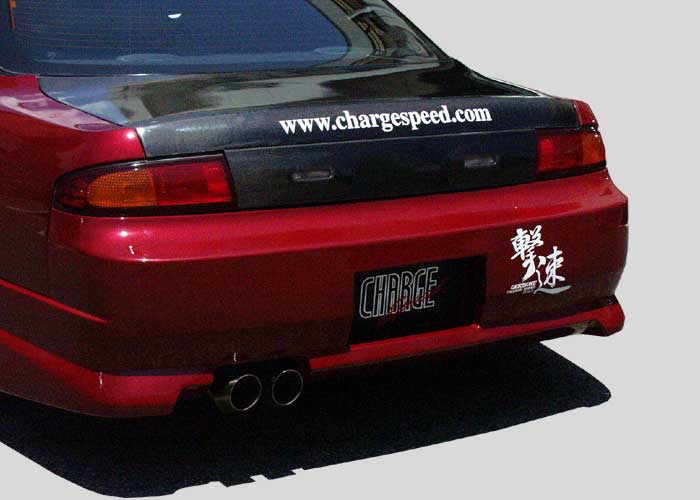 CHARGESPEED Nissan Silvia S14 to S15 Conversion Rear Bumper (All Models)