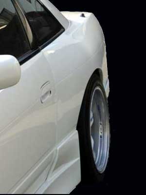 CHARGESPEED Nissan Silvia S13 to S15 Conversion Rear Fenders (50mm Wider per Side)