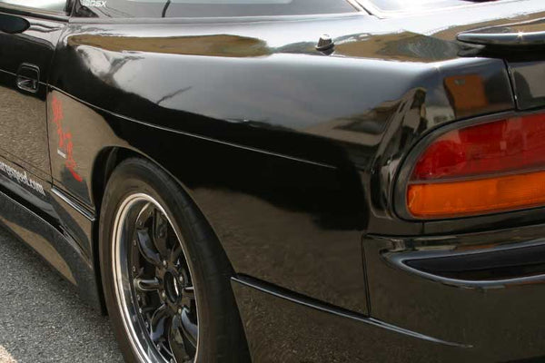 CHARGESPEED Nissan 180SX (RPS13) Rear Fenders (All Models 50mm Wider per Side)
