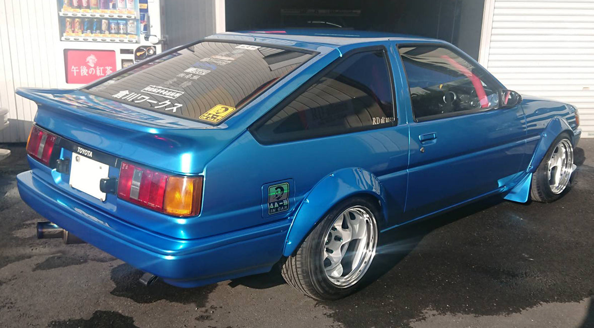 Crystal Body Yokohama Toyota Corolla Levin / Trueno (AE86) Rear Hatch