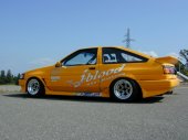 J Blood Toyota Corolla Levin (AE86) Side Steps (Soft FRP) (Zenki and Kouki, Pair)