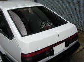 J Blood Toyota Sprinter Trueno (AE86) Rear Hatch (FRP) (Street, Zenki and Kouki, 3 Door)
