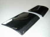 J Blood Toyota Sprinter Trueno (AE86) Retractable Headlight Covers (Plain Weave Carbon) (Zenki and Kouki, Pair)